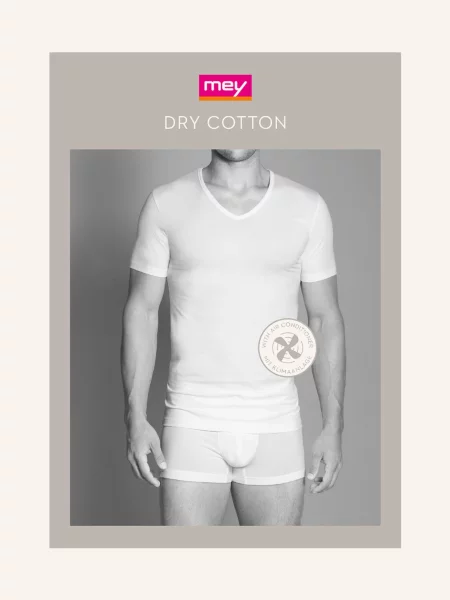 Mey Tričko Série Dry Cotton černá