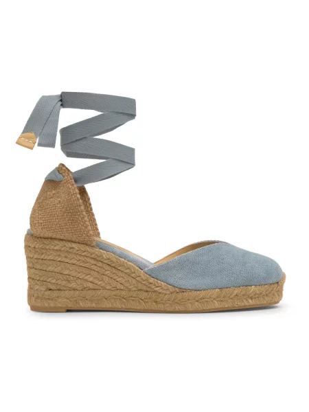 Espadryle Castaner niebieskie