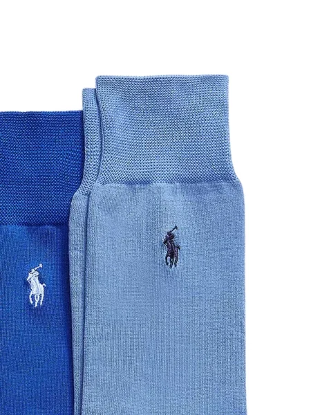 Ριγέ δερμάτινος κάλτσες Polo Ralph Lauren με κορδόνι μαύρο