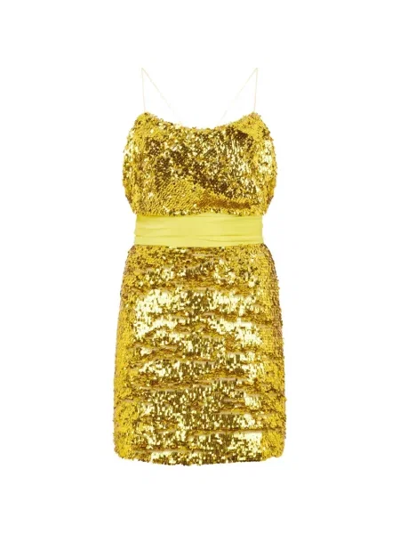 Rochie mini Roberto Cavalli cu paiete drapată