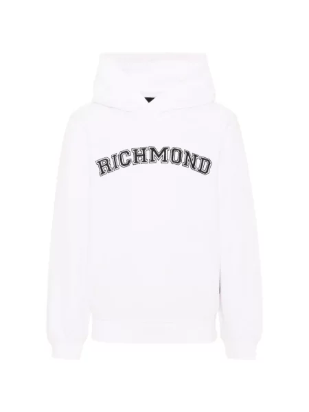 Bluza z kapturem dziecięca John Richmond biała
