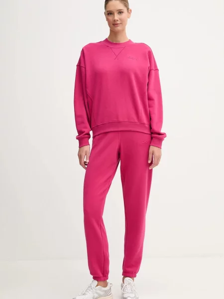 Однотонный свитер Dkny розовый