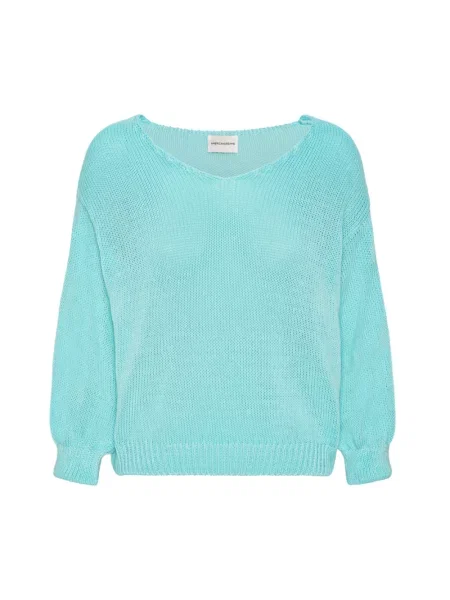 Dzianinowy sweter Americandreams niebieski