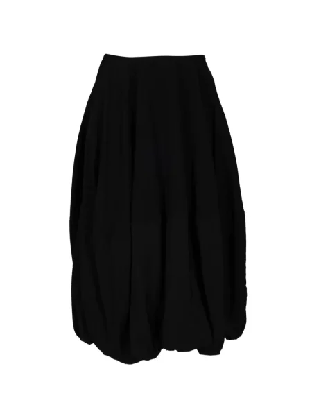 Fustă midi Sea negru