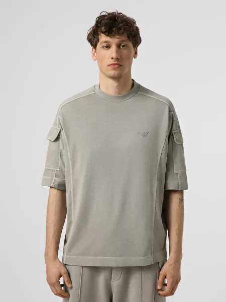 Футболка Emporio Armani сірий