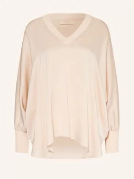 Ivi Collection Bluzka Z Jedwabiu rosa