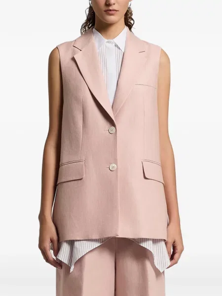 Geacă Peserico fără mâneci roz