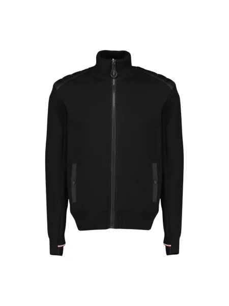 Kardigan Moncler wełniany czarny