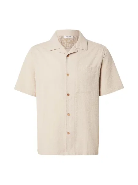 INDICODE JEANS Košulja INDrill ecru/prljavo bijela