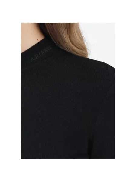 Armani Exchange Sweter schwarz czarny