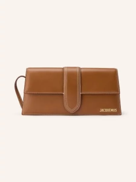 Jacquemus Taška Přes Rameno Le Bambino / zlatá hnědá