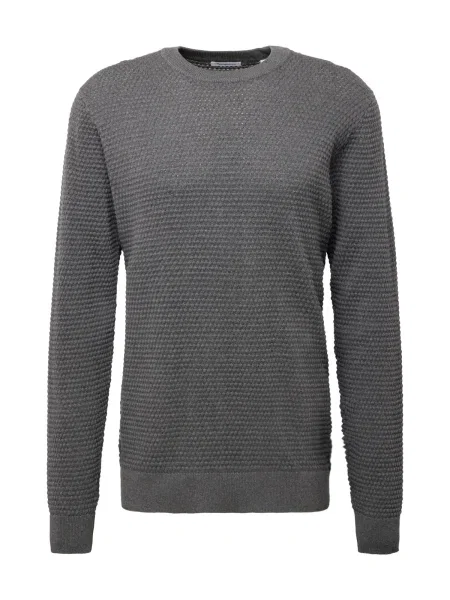 KnowledgeCotton Apparel Pulover Vagn grafit gri