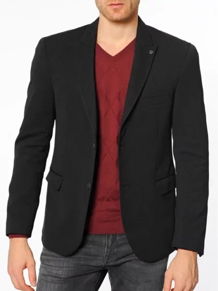 Sacou Dewberry negru