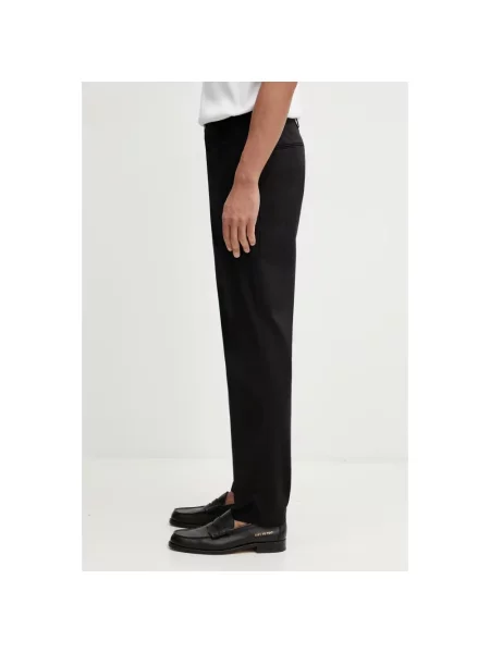Paul Smith TROUSER spodnie garniturowe z czarne