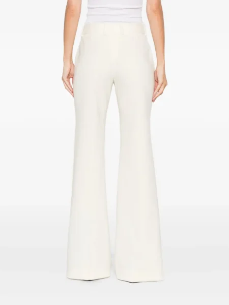 Pantaloni Ermanno Scervino de lână alb