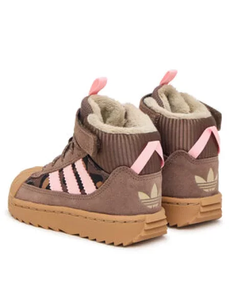 Gležnjače adidas Superstar Winter Trek smeđa
