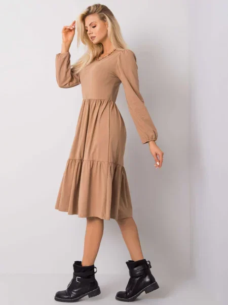 Obleka obleka Fashionhunters roza