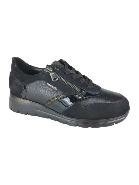 Sneakersy Mephisto skórzane czarne