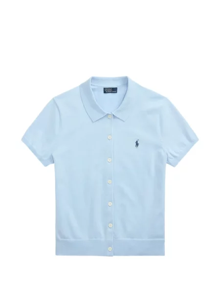Scurt cămașă Polo Ralph Lauren cu cordon tricotate albastru
