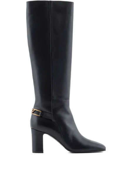 Botine Emporio Armani cu cataramă negru
