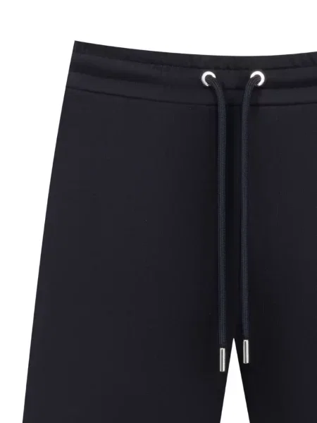 Pantaloni scurți Moncler cu cordon albastru