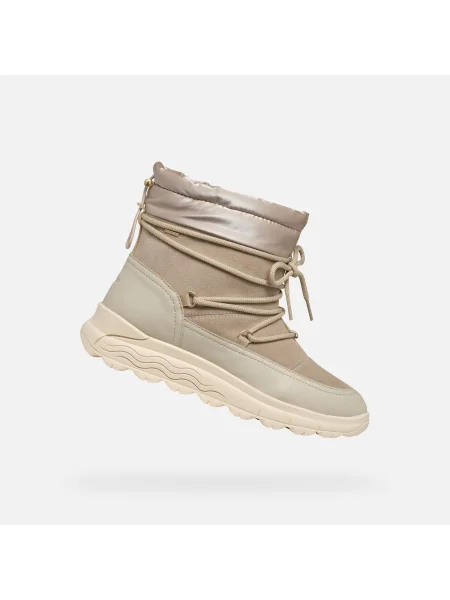 Dámske snehové topánky Geox Spherica™ ABX light taupe béžová