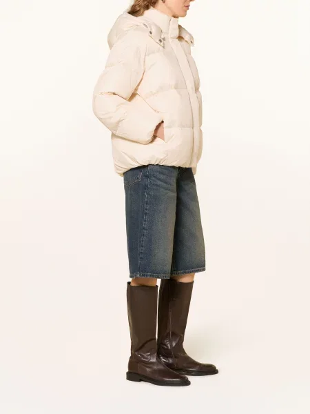 Levi's® Péřové Bundy Tate Bubble S Odnímatelnou Kapucí krémová