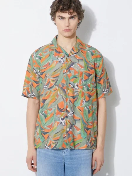 Ленена риза Corridor Dominica Summer Shirt със свободна кройка