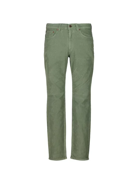 Pantaloni Boglioli de catifea cord verde