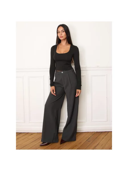 Top La Modeuse crna