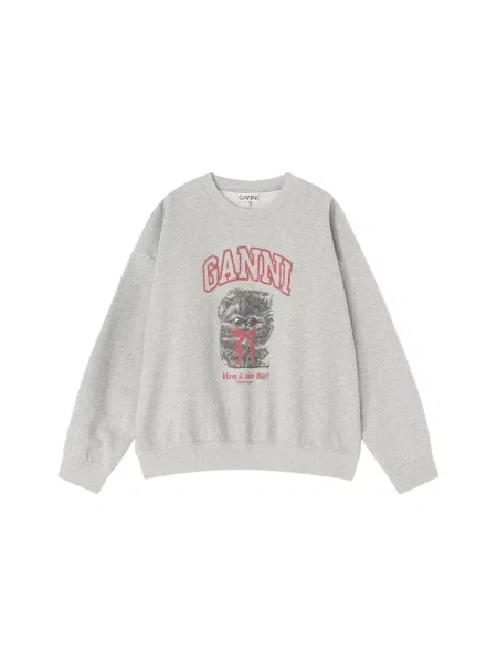Bluza Ganni szara