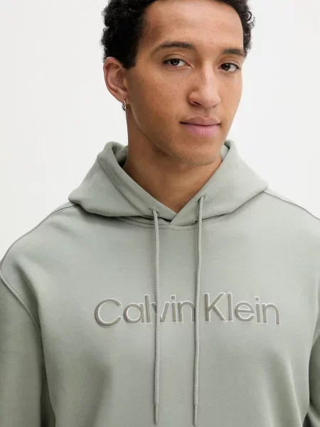 Calvin Klein férfi kapucnis melegítőfelső zöld