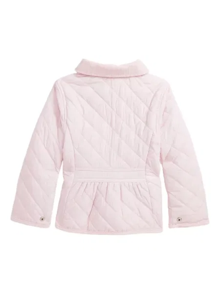 Kurtka dziecięca Polo Ralph Lauren różowa