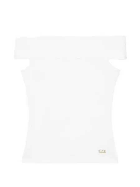 Top Ea7 Emporio Armani alb