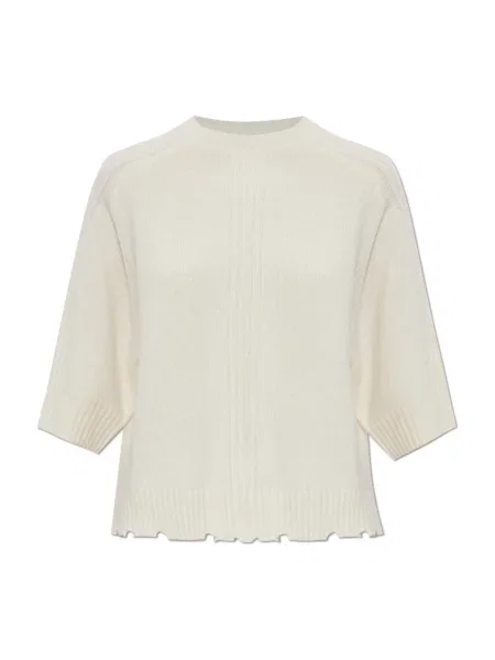 Sweter Allsaints wełniany beżowy