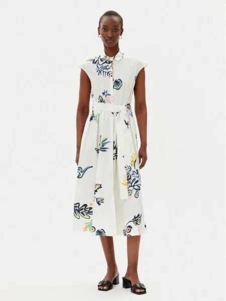 Marella Sukienka koszulowa Pier biały