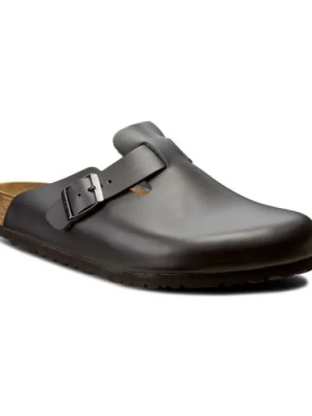 Birkenstock Papucs Boston fekete