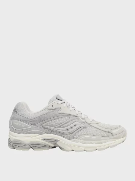 Замшевые кроссовки Saucony белые