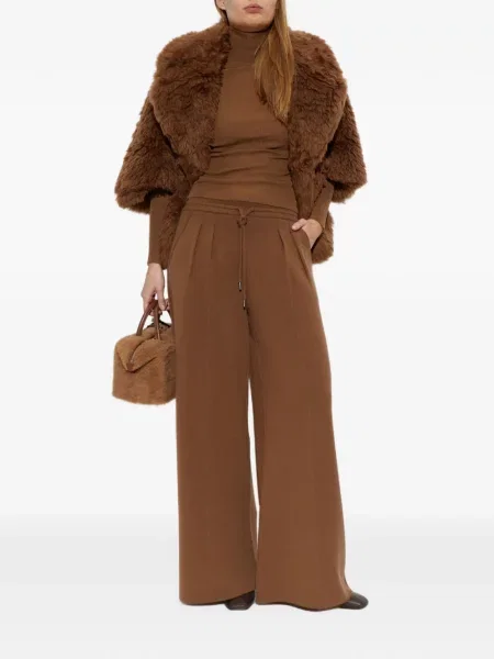 Pulover Max Mara de lână maro