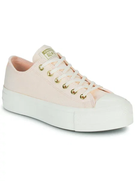 Superge Converse Chuck Taylor All Star s platformo zlata