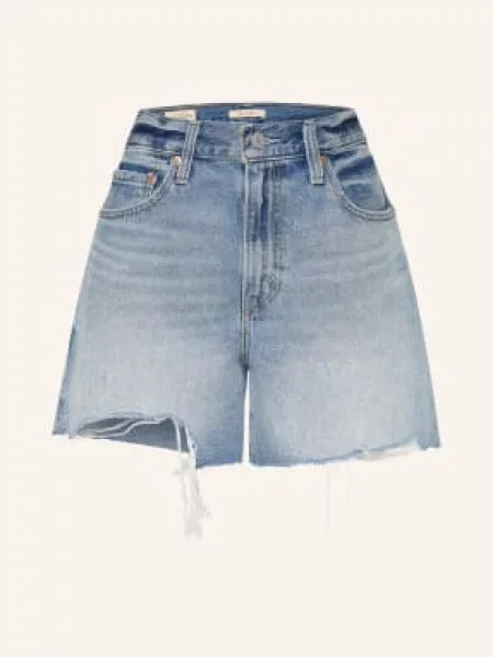 Levi's® Džínové Šortky Ribcage 01 med indigo worn in