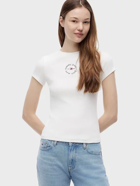 Футболка Tommy Jeans белая