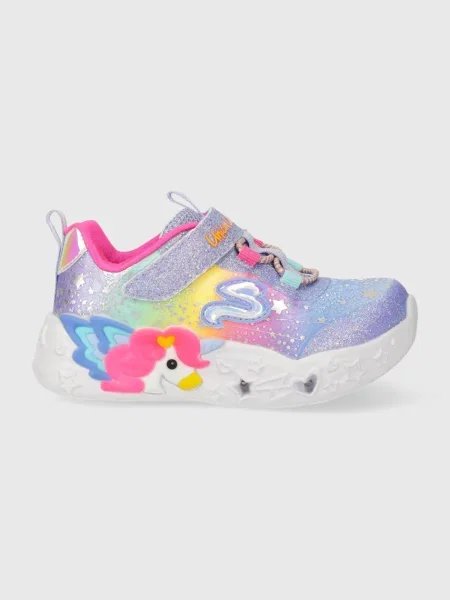 Skechers Dječje tenisice UNICORN CHARMER TWILIGHT DREAM ljubičasta