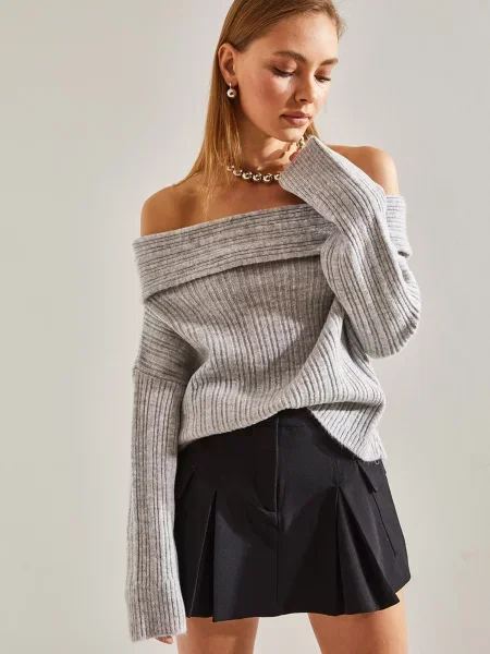 Pulover Bianco Lucci gri