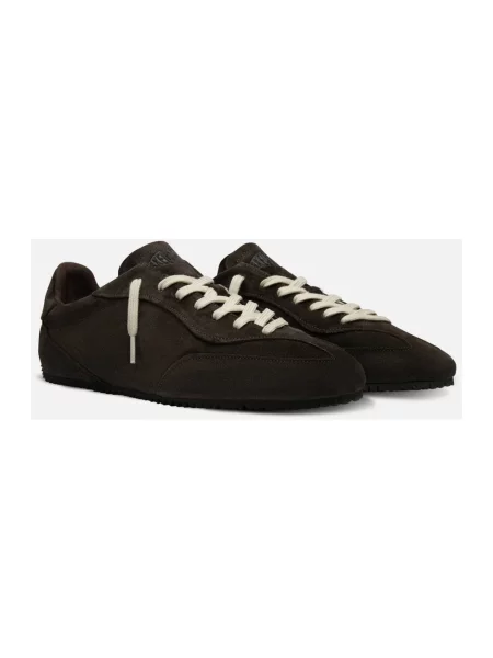 Sneakersy Axel Arigato zamszowe brązowe