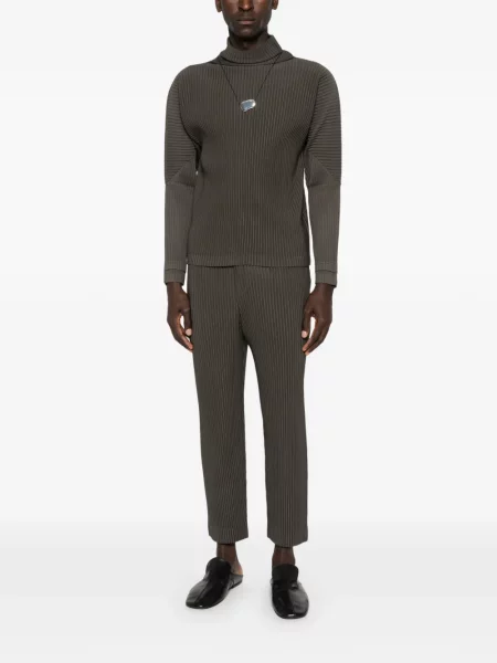 Плисирана риза Homme Plissé Issey Miyake зелено