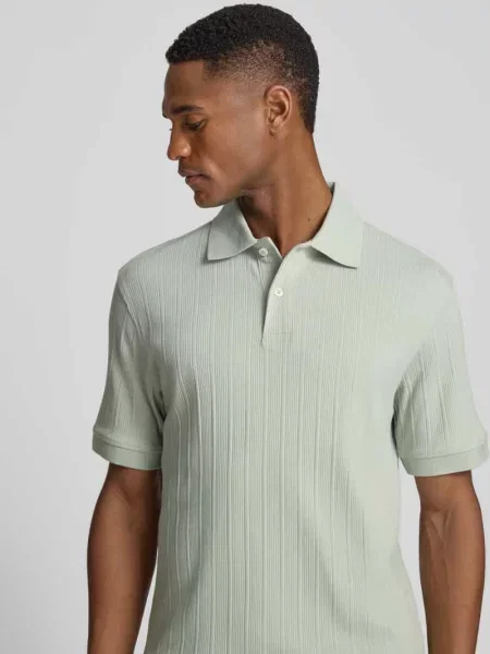 Koszulka polo o kroju regular fit z czystej bawełny model COLE' Selected Homme