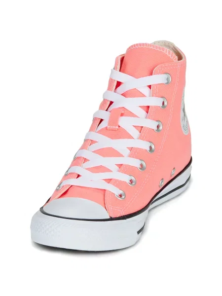 Členkové topánky Converse ružová