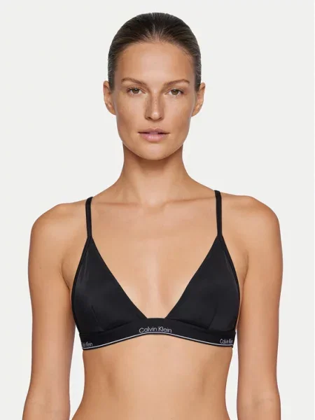 Calvin Klein Swimwear Góra od bikini czarny
