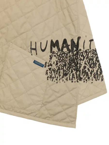 Matlasat vestă Comme Des Garçons Shirt asimetrică